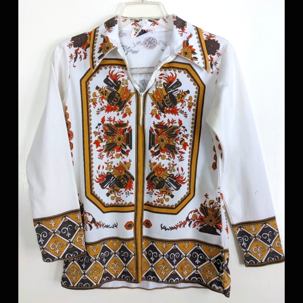 Vintage 70s Print Shirt